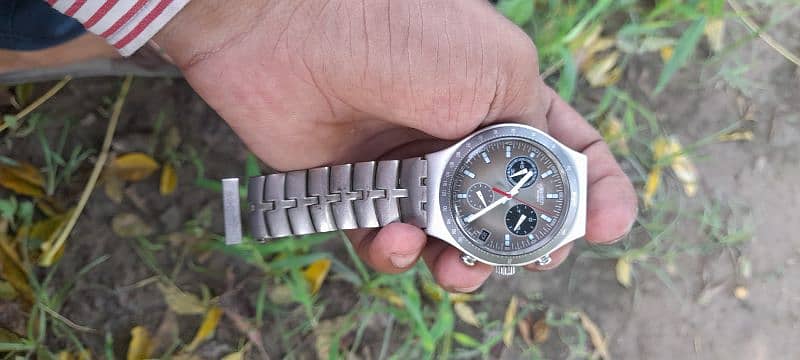 swatch chronograph watch 5