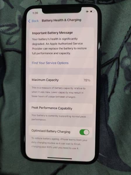 Iphone xs black non pta 256gb factory unlocked 2