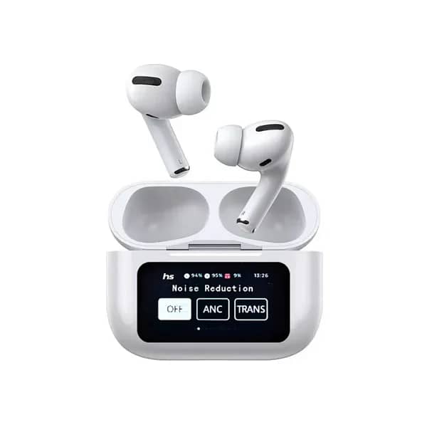 A9 Pro Touch Screen Anc Wireless Headset Tws Noise Cancelling Earbud 3