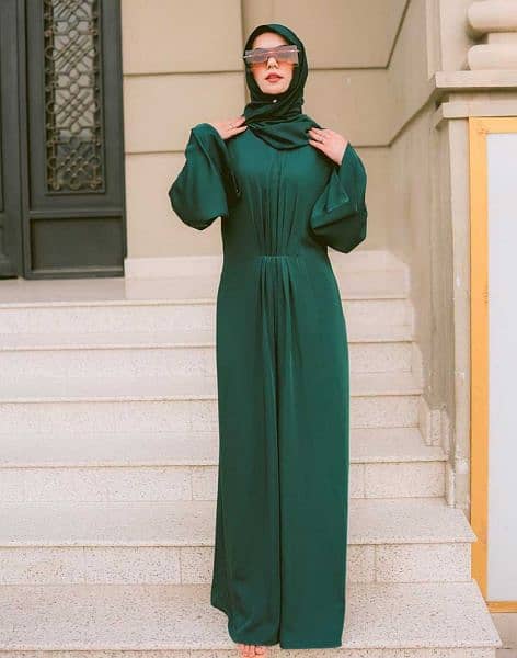 The green Royal Abaya 0