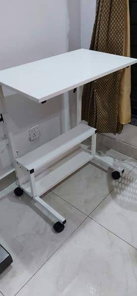 Laptop table , office use table, study table with adjustable height 2