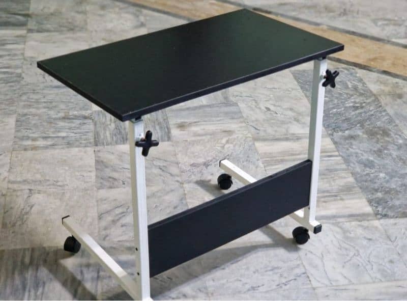 Laptop table , office use table, study table with adjustable height 4