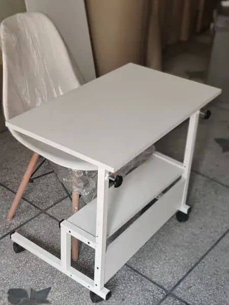 Laptop table , office use table, study table with adjustable height 6