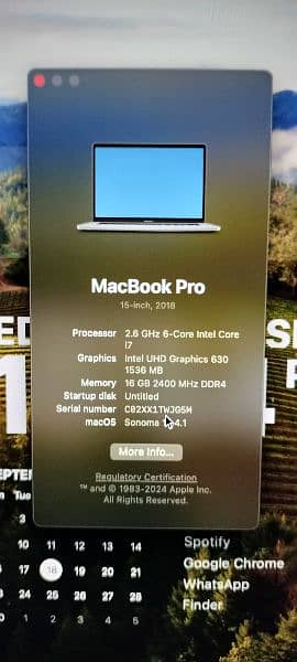 Mackbook pro 2018 7