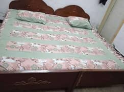 2 Wooden Single bed set