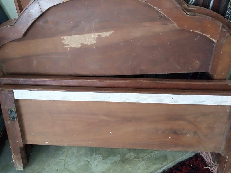 2 Wooden Single bed set 6