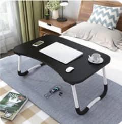 Foldable Wooden Laptop Table  (Random Colours) *- Good Quality*