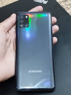 Samsung A31 (4/128) Contact no: 03271062371