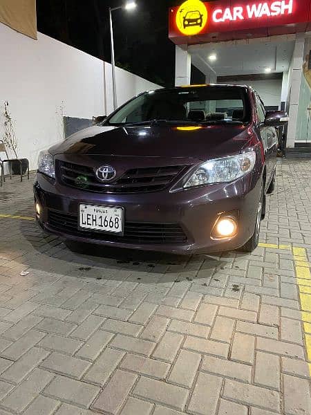 Toyota Corolla GLI 2013 manual 1