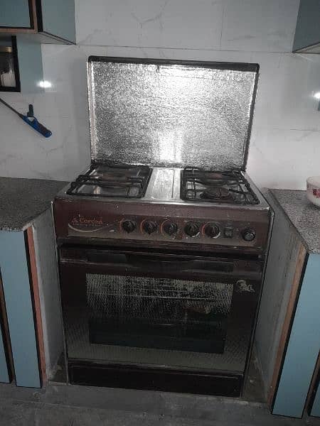 Original Corona Cooking Range 3 burner 1