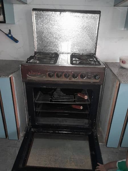 Original Corona Cooking Range 3 burner 2