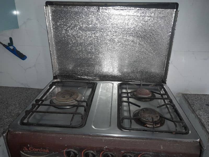 Original Corona Cooking Range 3 burner 3