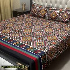 3pc crystal cotton bedsheet free home delivery 03097783091