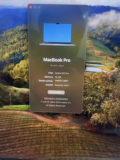 MacBook Pro M2 modal 2023 16-inches