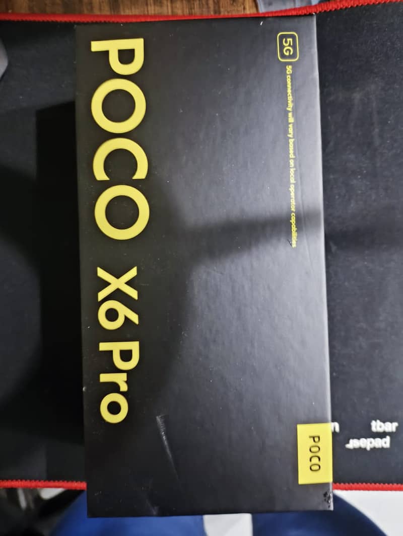 POCO X6 Pro 12GB RAM | 512GB ROM | 10/10 Condition | With Box & Charge 6