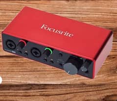 Focusrite Scarlett solo 3rd Generation USB Interface