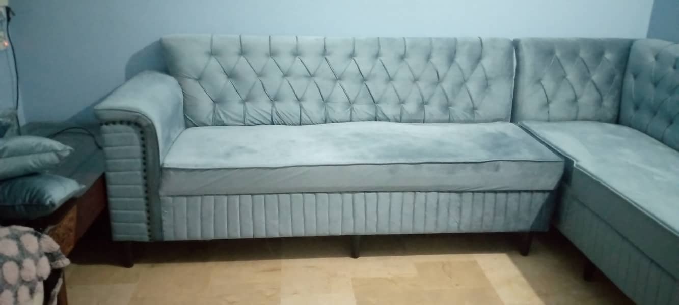 L shaped Sofa set 2