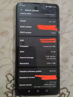 sell my Huawei P30 6 and 128 GB ram