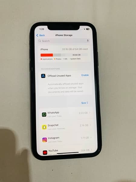 Iphone XR 64 gb (jv) 2 month sim working available 5