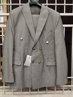 Brand New 2 piece  Double press pent coat