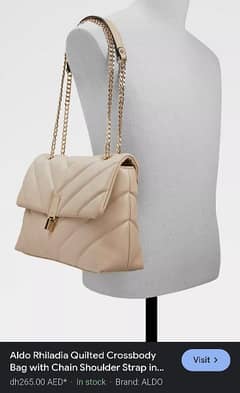 ALDO BRANDED SHOULDER BAG/CROSS BODY