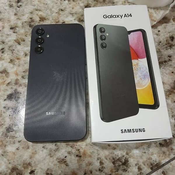 Samsung A14 Box Pack Available for Sale 10/10 Condition 1