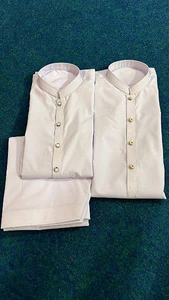 KURTA SHALWAR KAMEEZ WHITE BEST MATERIAL ESPECIALLY FOR MADARSA 6