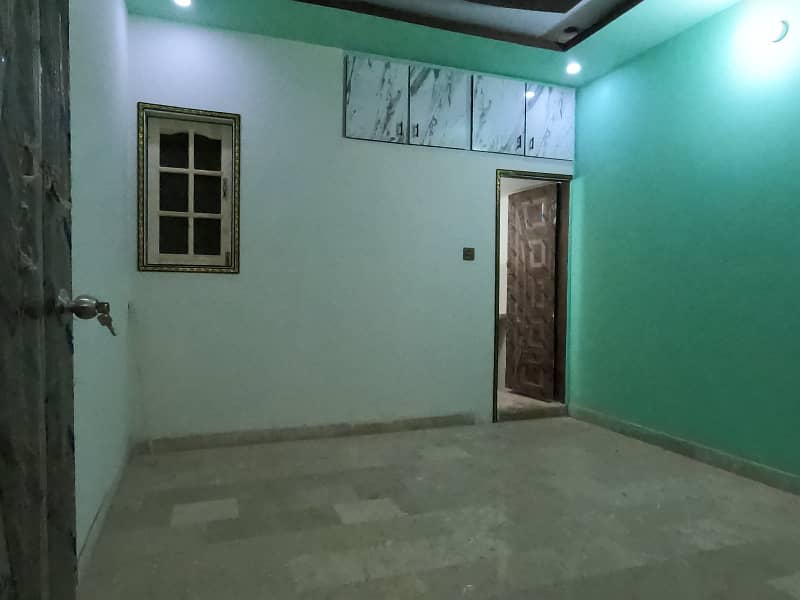 New Flat For Sale 2 bed room 1st Floor at 31 B korangi 12