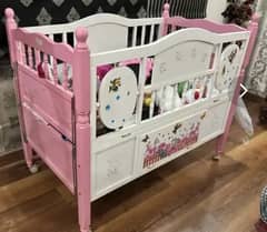 imported baby girl cot for sale