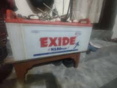 Two Exide N180 Plus Batteries 0