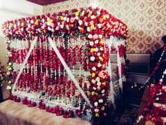 Wedding flowers & Artificial Decoration / Mayo /Mehndi /Barat /Valima