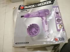 hair dryer black & Decker