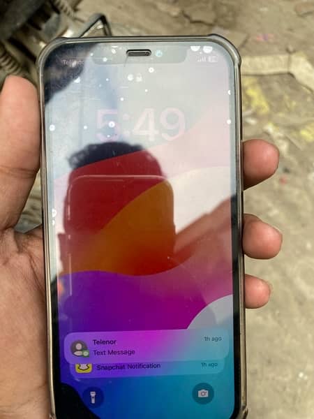 i phone 12 pro pta approved lcd dotted camra messege battry service 1