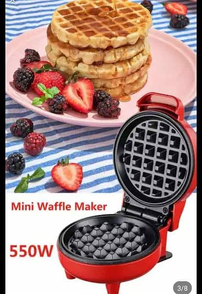 Mini waffle maker 3