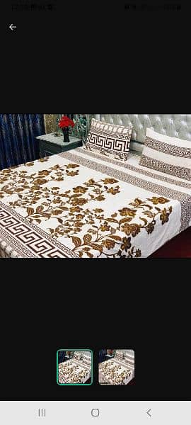 Cotton Bedsheet double bed 1