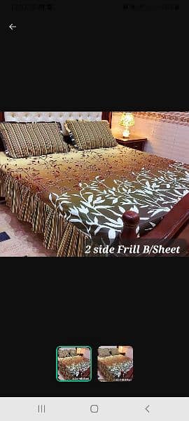 Cotton Bedsheet double bed 4