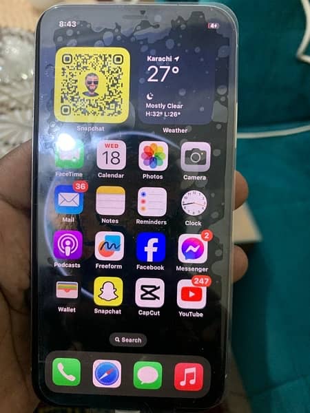 iphone x 64gb with box pta approved 5