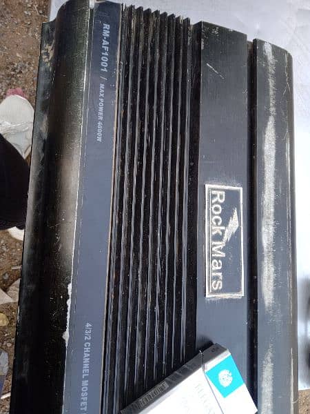 Car amplifier rockmars RM-1001 4000w (japani)all ok no fault 1