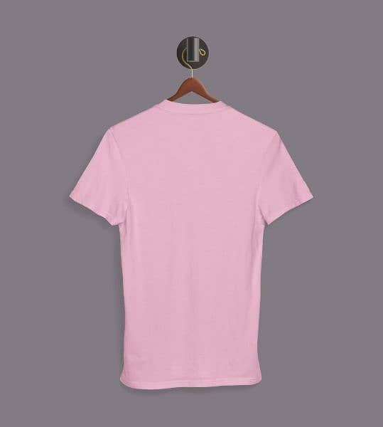 Stitched Cotton Printed Graphic T-Shirt -Western Style,pink, White 3