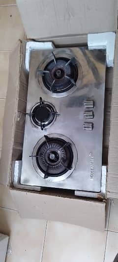 steel gas stove