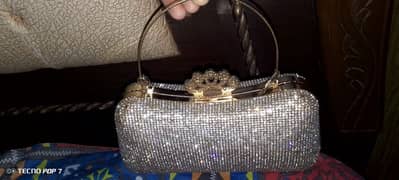 Golden clutch/purse