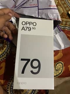 oppo a79 8/256 seal pack no open box pack phone