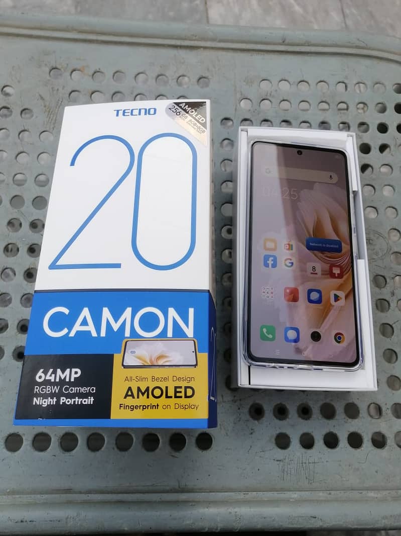 Techno camon 20 8 256 mob 03453946052 1