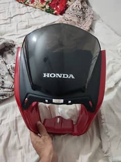 Honda cd dream visor and glas