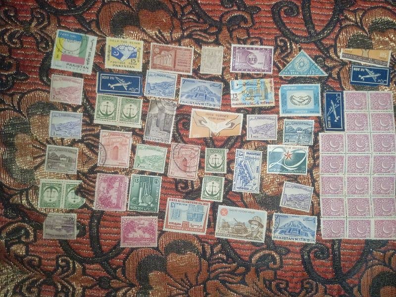 old Pakistani stamp 0