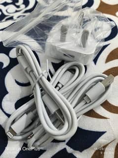 iphone charger 3 cables 1 adapter iphone to usb 3 camera  adapter