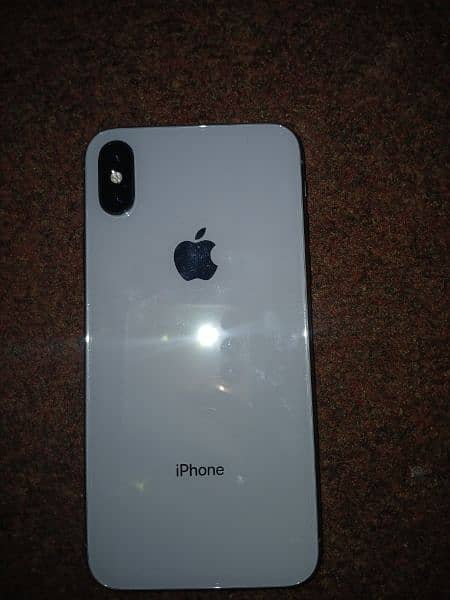 I phone X (Non PTA) white colour 9/10 3