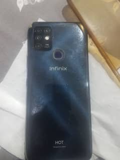 infinix hot 10  6/128 lush condition  fo= sale 0