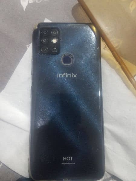 infinix hot 10  6/128 lush condition  fo= sale 2