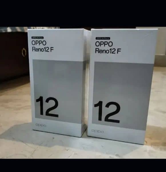 Oppo Reno 12f. new box pack 1